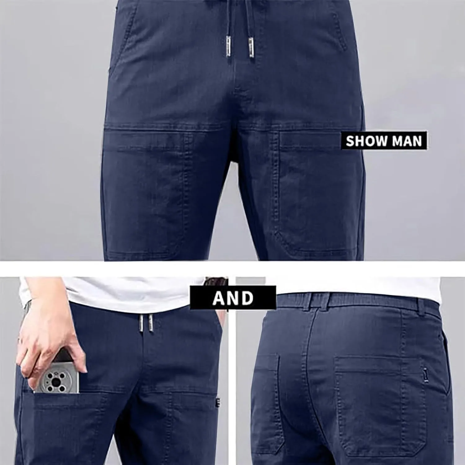 Acegents Cargo Pants, Multipants - High Stretch Multi-Pocket Durable Cargo Pants