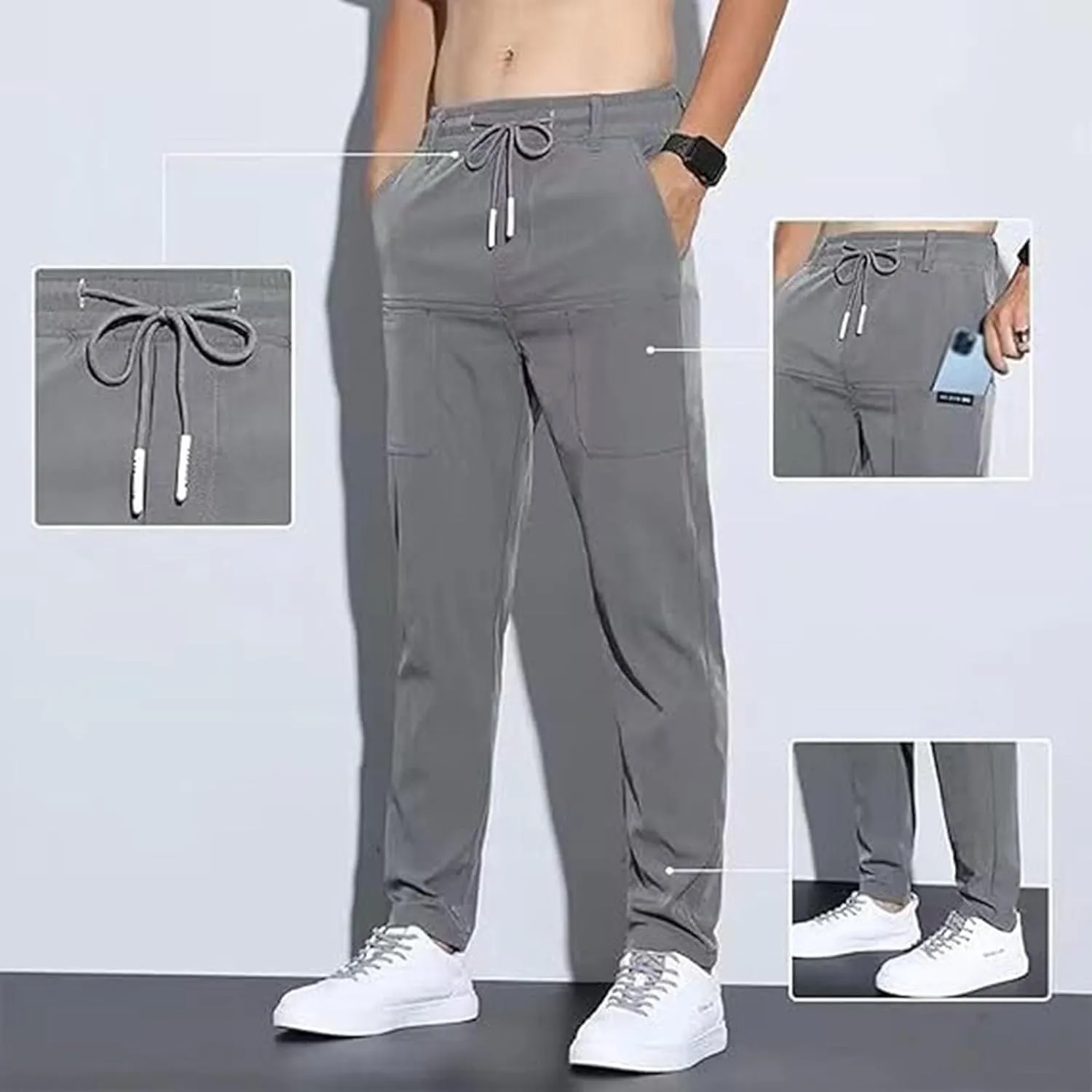 Acegents Cargo Pants,Multipants - High Stretch Multi-Pocket Durable Cargo Pants