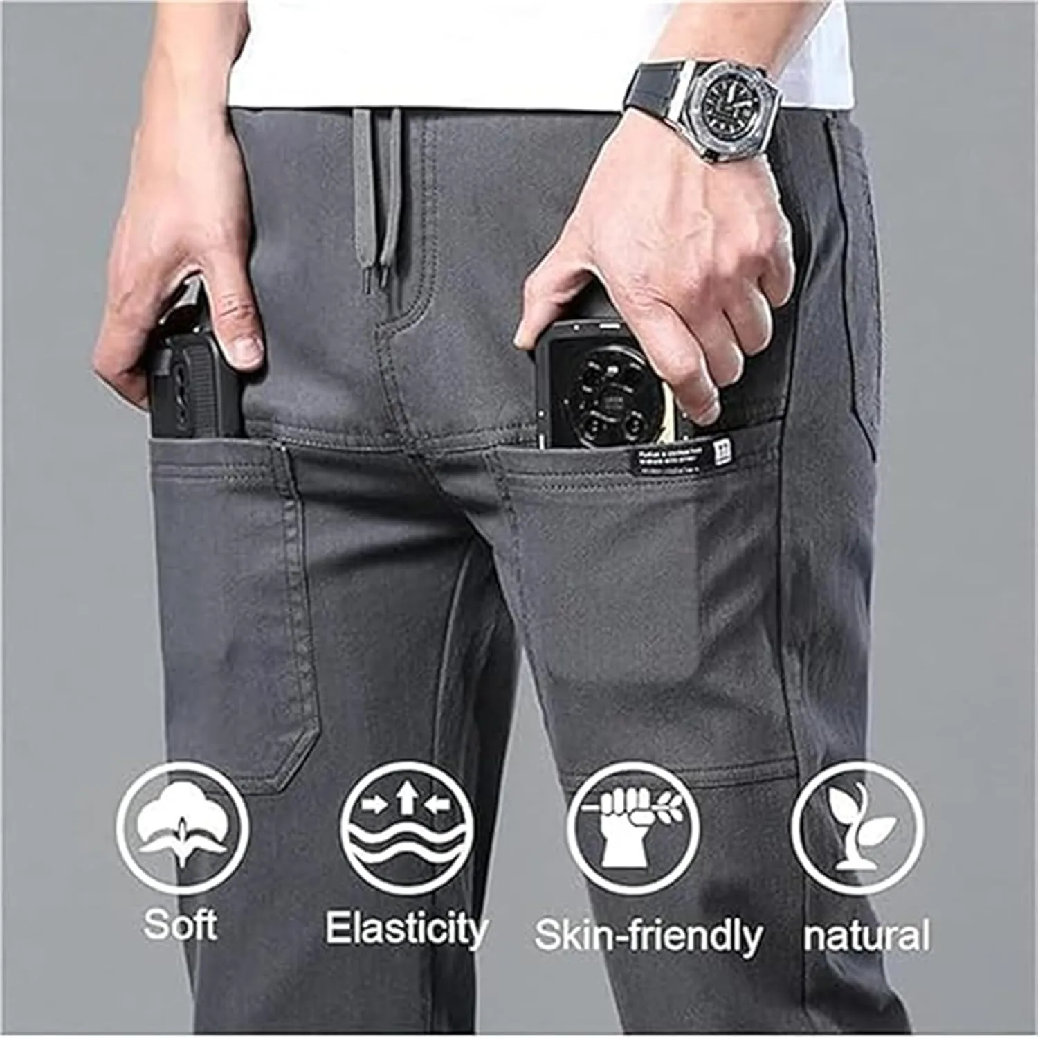 Acegents Cargo Pants,Multipants - High Stretch Multi-Pocket Durable Cargo Pants