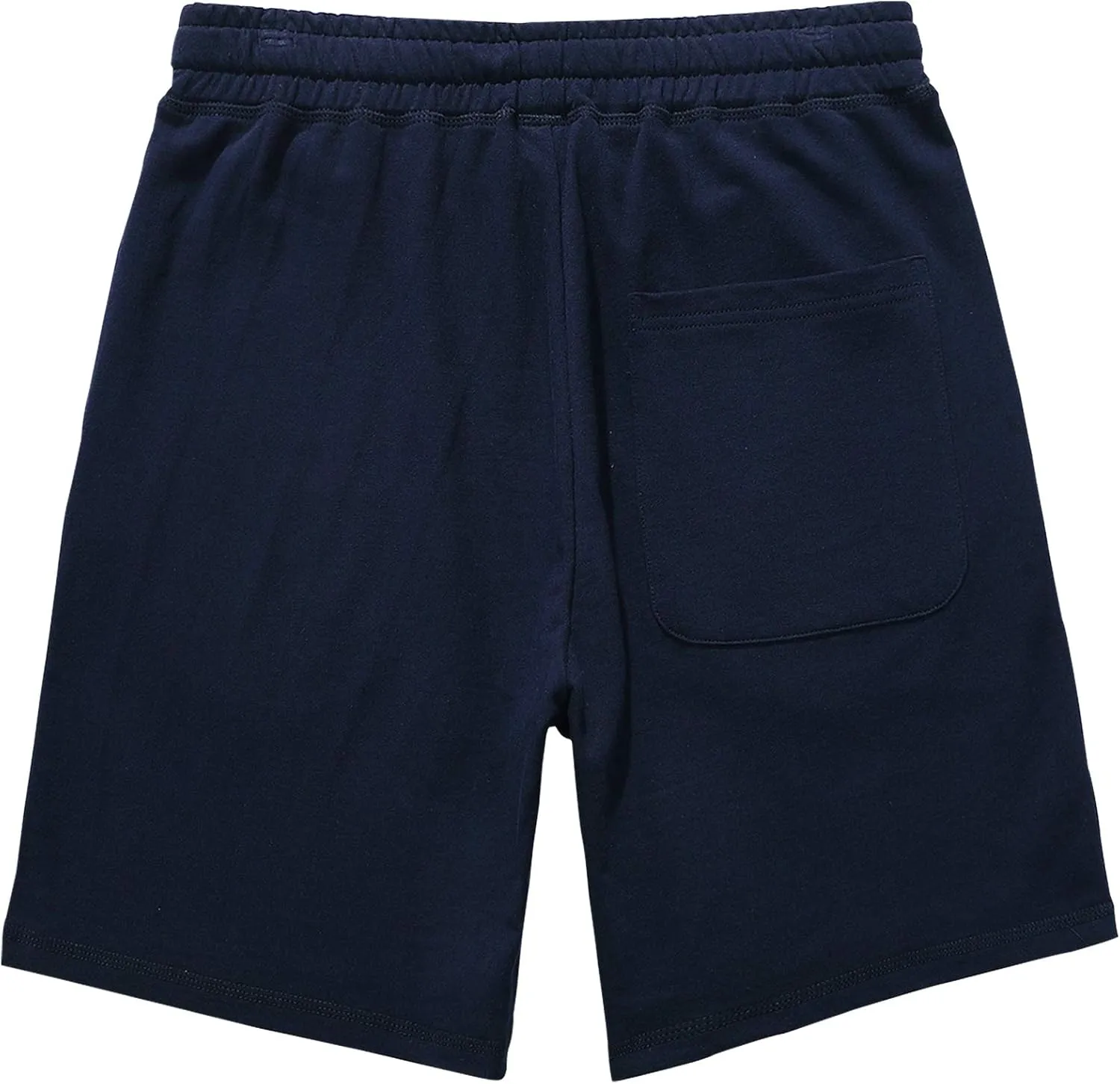 AMY COULEE Men's Casual Shorts 8" Cotton Athletic Workout Lounge Sweat Shorts with Pockets