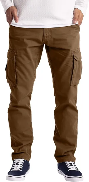 Cargo Pants for Men Big and Tall Cargo Pants Casual Lightweight Work Pants Tactical Wild Army Combat Ripstop Trousers