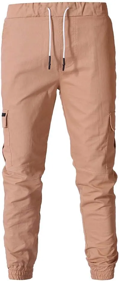 Cargo Pants for Men Big and Tall, Chino Cargo Pants for Men Workout Sweatpants Casual Long Trousers Men's Cargo Pants