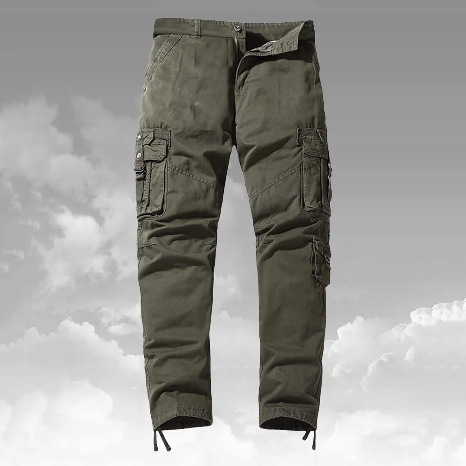 Cargo Pants for Men Joggers Mens Jogger Sweatpants Motocross Dirt Bike Jogger Elastic Waist Pajama Pants with Pockets