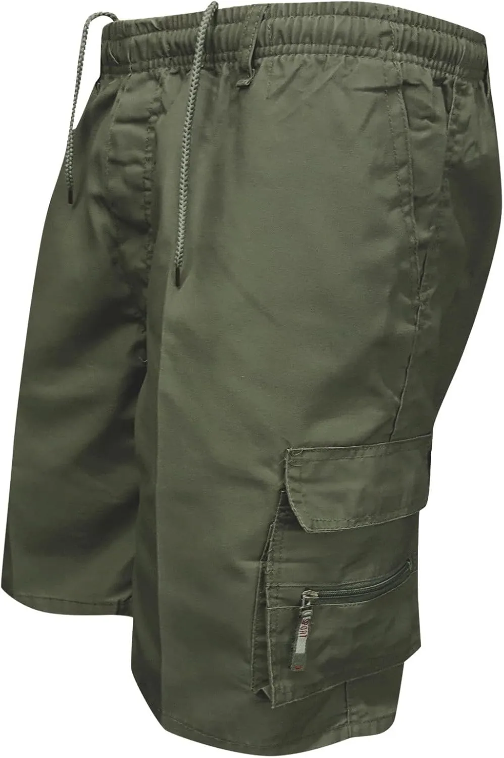 Cargo Shorts for Men Basketball Athletic Shorts Lightweight Outdoor Baggy Fit Shorts Multi Pocket Cargo Pants