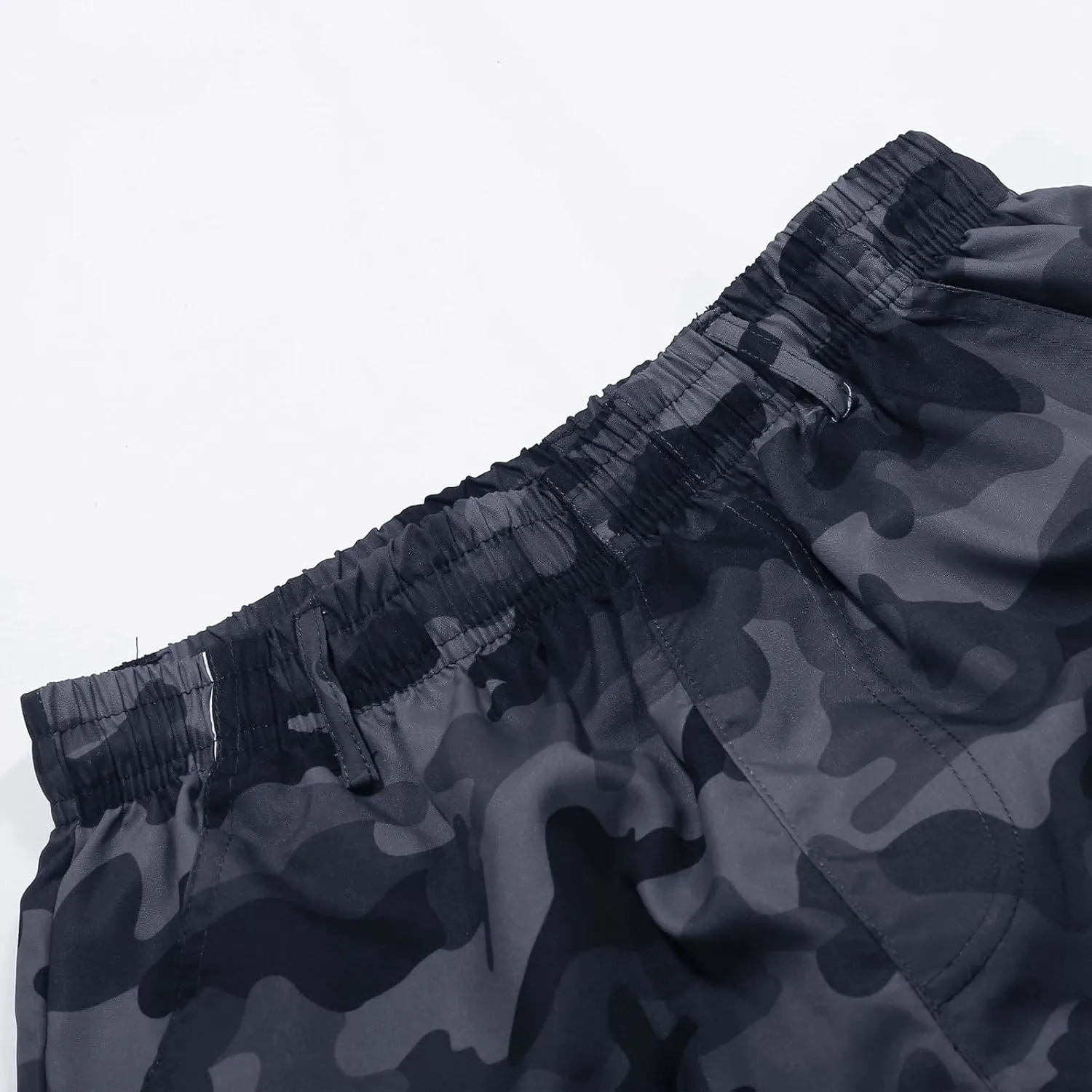 Cargo Shorts for Men Basketball Athletic Shorts Lightweight Outdoor Baggy Fit Shorts Multi Pocket Cargo Pants