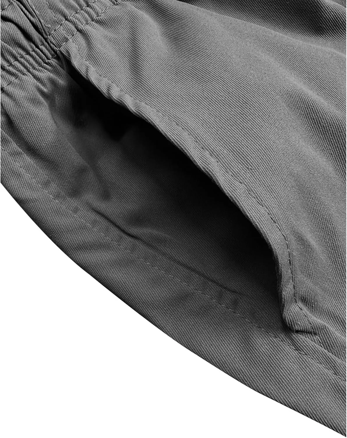 Cargo Shorts for Men Below Knee Lightweight Quick Dry Chino Work Shorts with Multip Pockets Mencomfy Cargo Pants