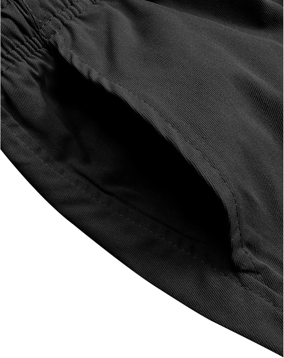 Cargo Shorts for Men Below Knee Lightweight Quick Dry Chino Work Shorts with Multip Pockets Mencomfy Cargo Pants