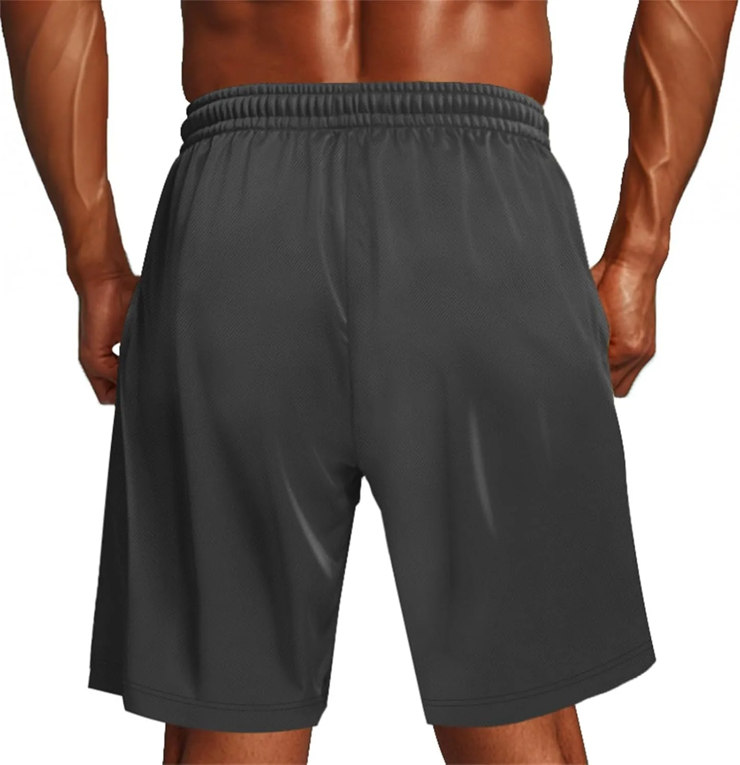 Cargo Shorts for Mens Outdoor Tactiacl Training Loose Fit Comfy Cool Summer Pants Waist Drawstring Shorts with Pocket