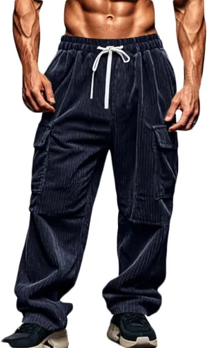 Cbcbtwo Hiking Cargo Pants Men Waterproof Lightweight Casual Cotton Jogger Multi Pockets Outdoor Hiking Work Sweatpants