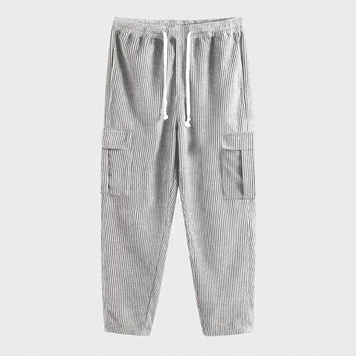 Cbcbtwo Hiking Cargo Pants Men Waterproof Lightweight Casual Cotton Jogger Multi Pockets Outdoor Hiking Work Sweatpants