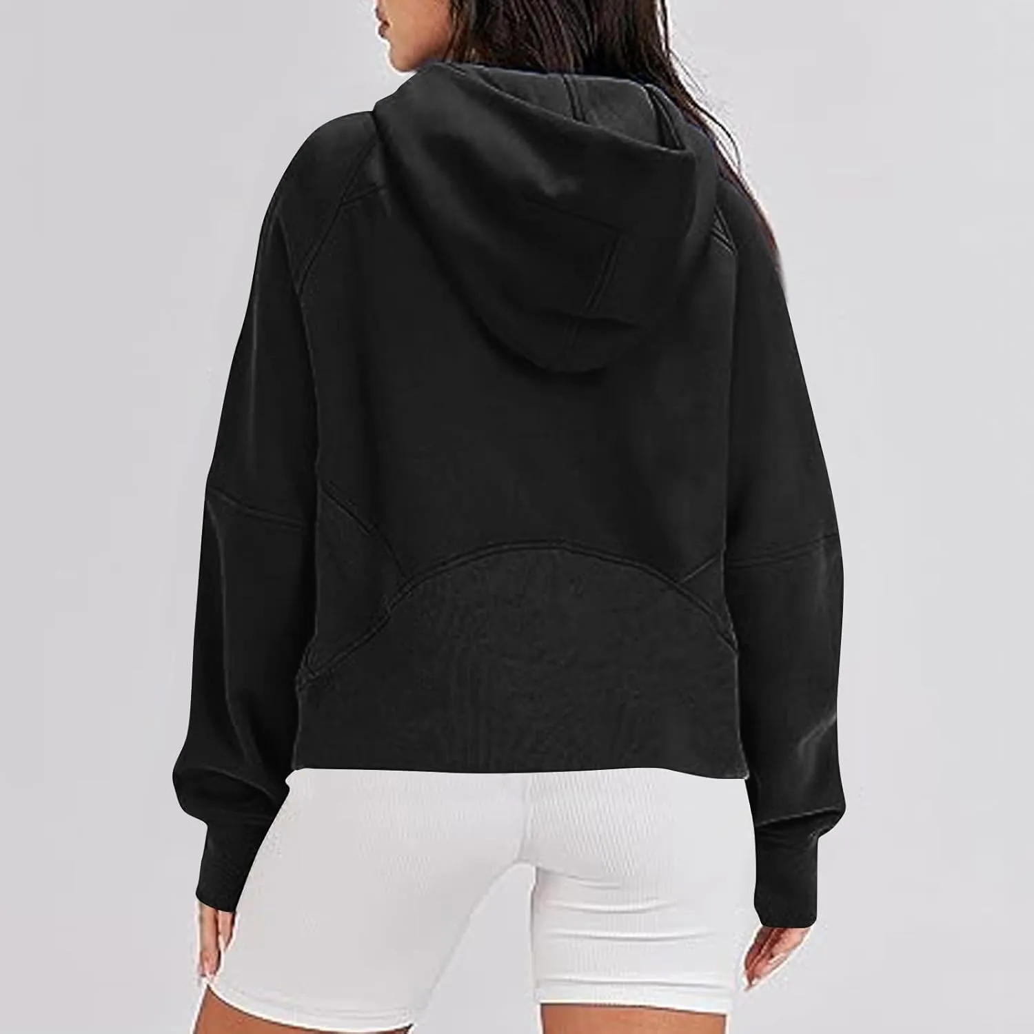 ChicCrate Half Zip Sweatshirt Women Quarter Zip Zip up Hoodie Jackets Winter Clothes Pullover 2025 Cowgirl Shirt