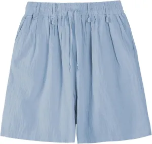 Cotton Linen Shorts for Mens Elastic Waist Drawstring Casual Pants Baggy Breathable Summer Beach Shorts with Pockets