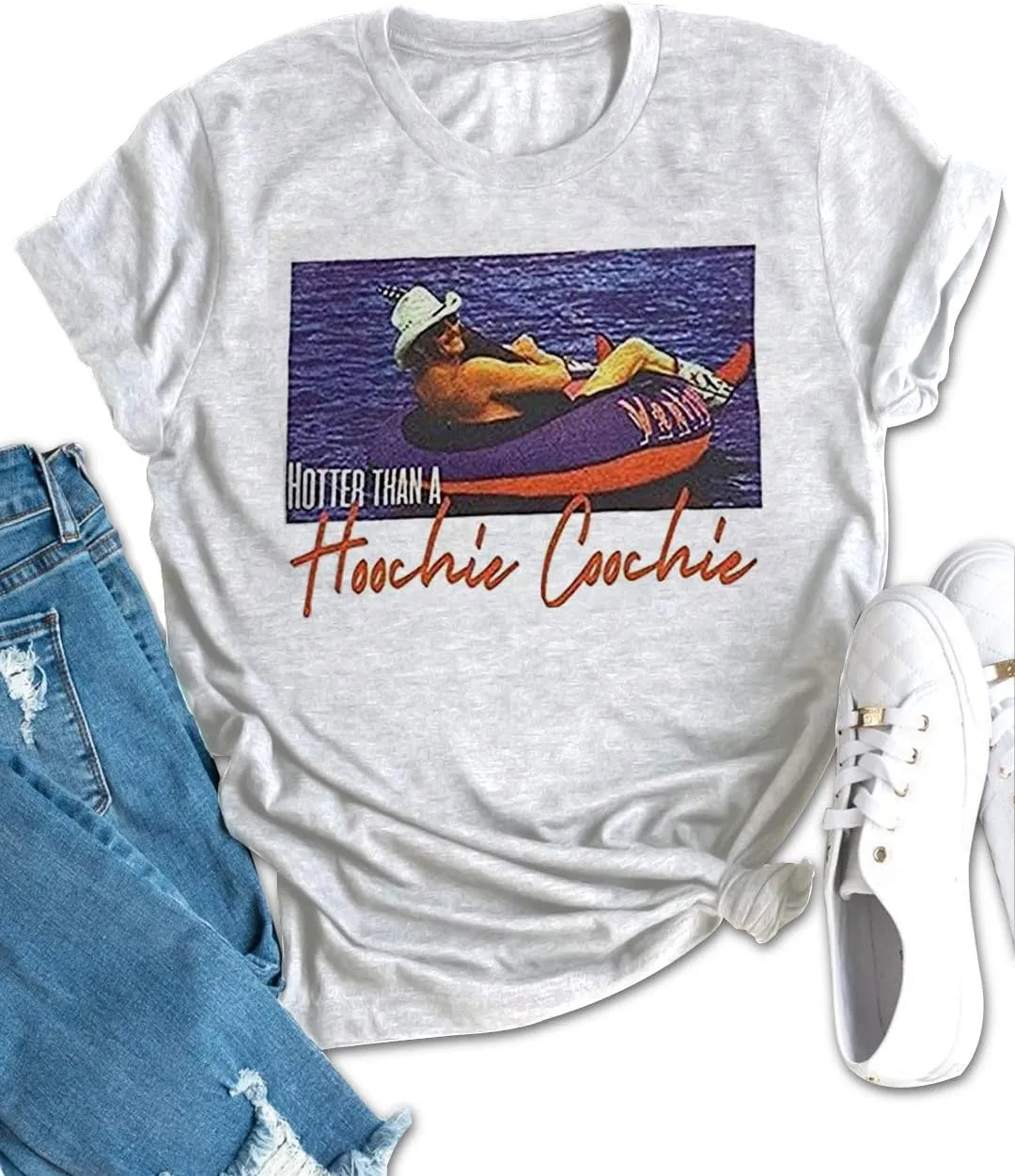 Country Concert Outfits for Women Summer Vintage Graphic Tees Casual Concert Tops 90s Country Shirts Vacation Outfits