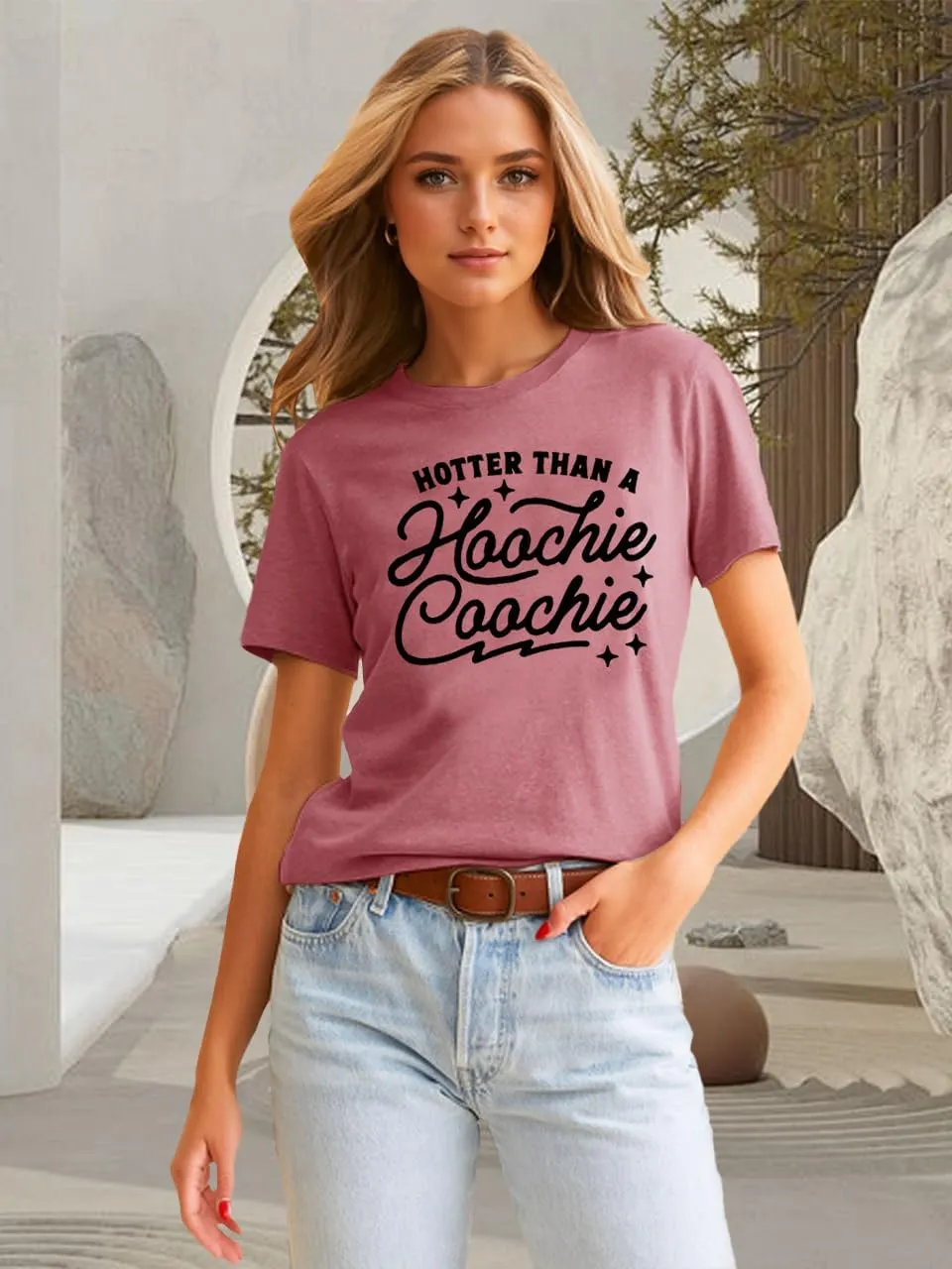 Country Music Women Tops Funny Graphic T-Shirt Cute Tops for Women Vintage Graphic Tees Letter Shirts for Women