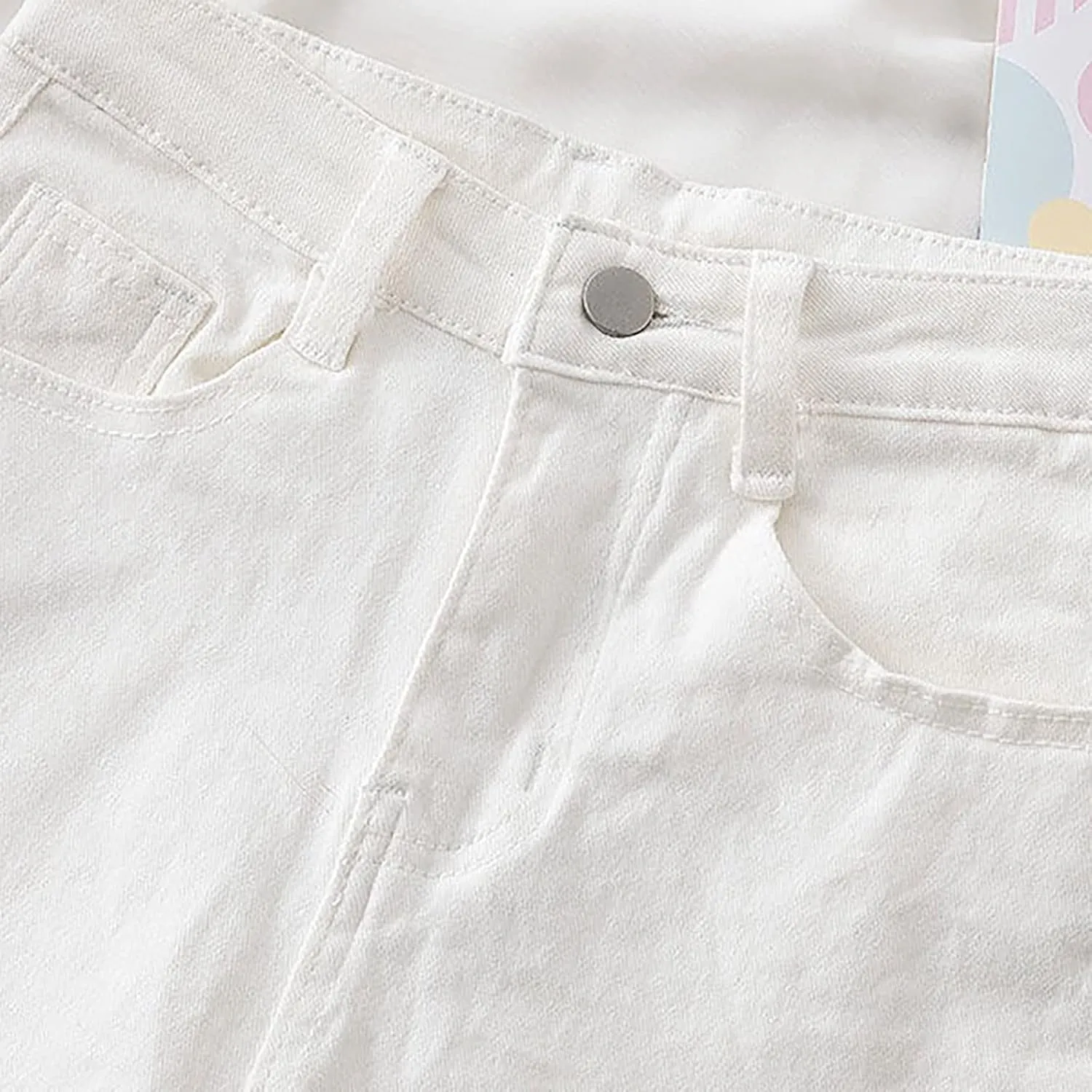 Denim Shorts Women High Waisted Stretchy Button Up A Line Baggy Jeans Shorts Plus Size Wide Leg Classic Hot Jorts for Women