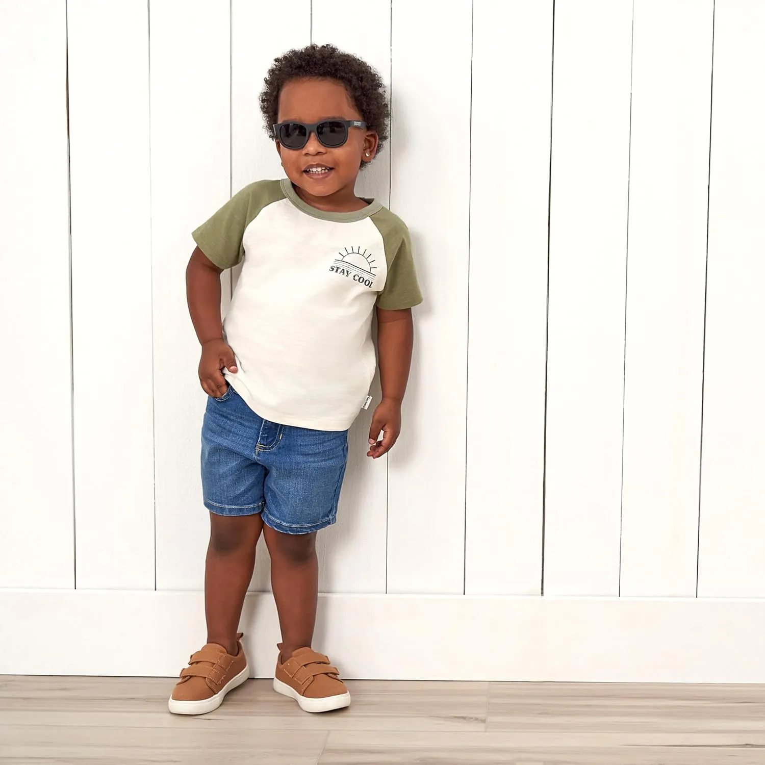 Gerber Baby and Toddler Unisex Denim Shorts