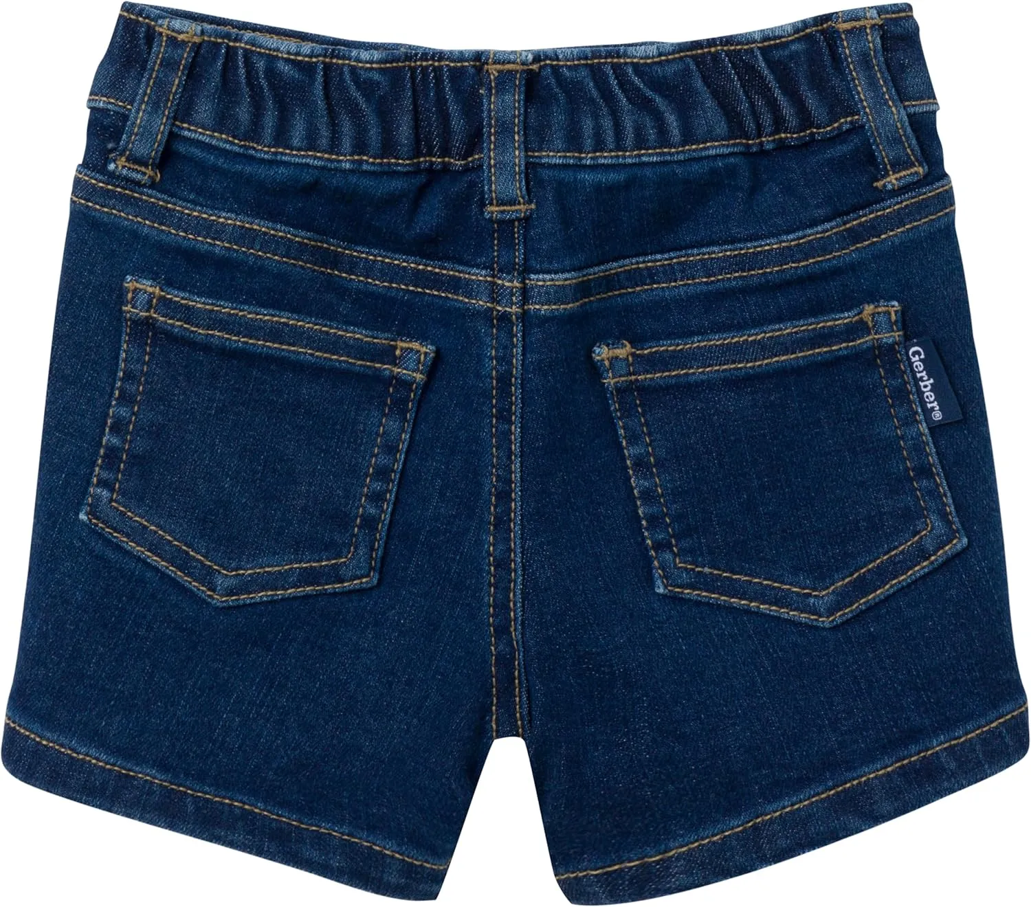 Gerber Baby and Toddler Unisex Denim Shorts