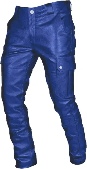 GIERIDUC Faux Leather Pants for Men's Mens Corduroy Trousers Straight Leg White Chino Pants for Men Polyester Pants for Men