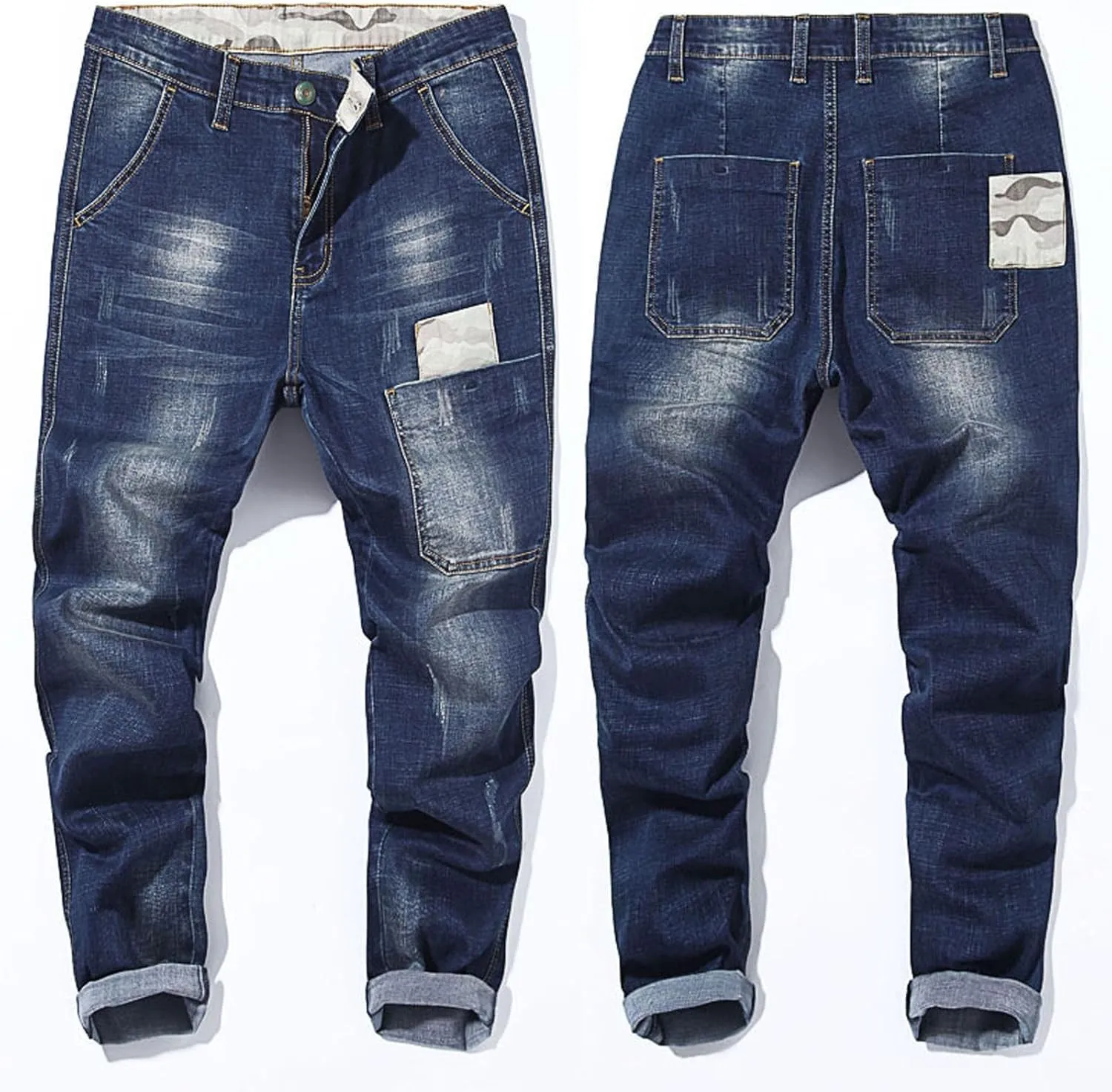 GIERIDUC Mens Casual Pants Relaxed Fit Mens Size Medium Athletic Pants Slim Fit Waterproof Trousers Loose Corduroy Trousers