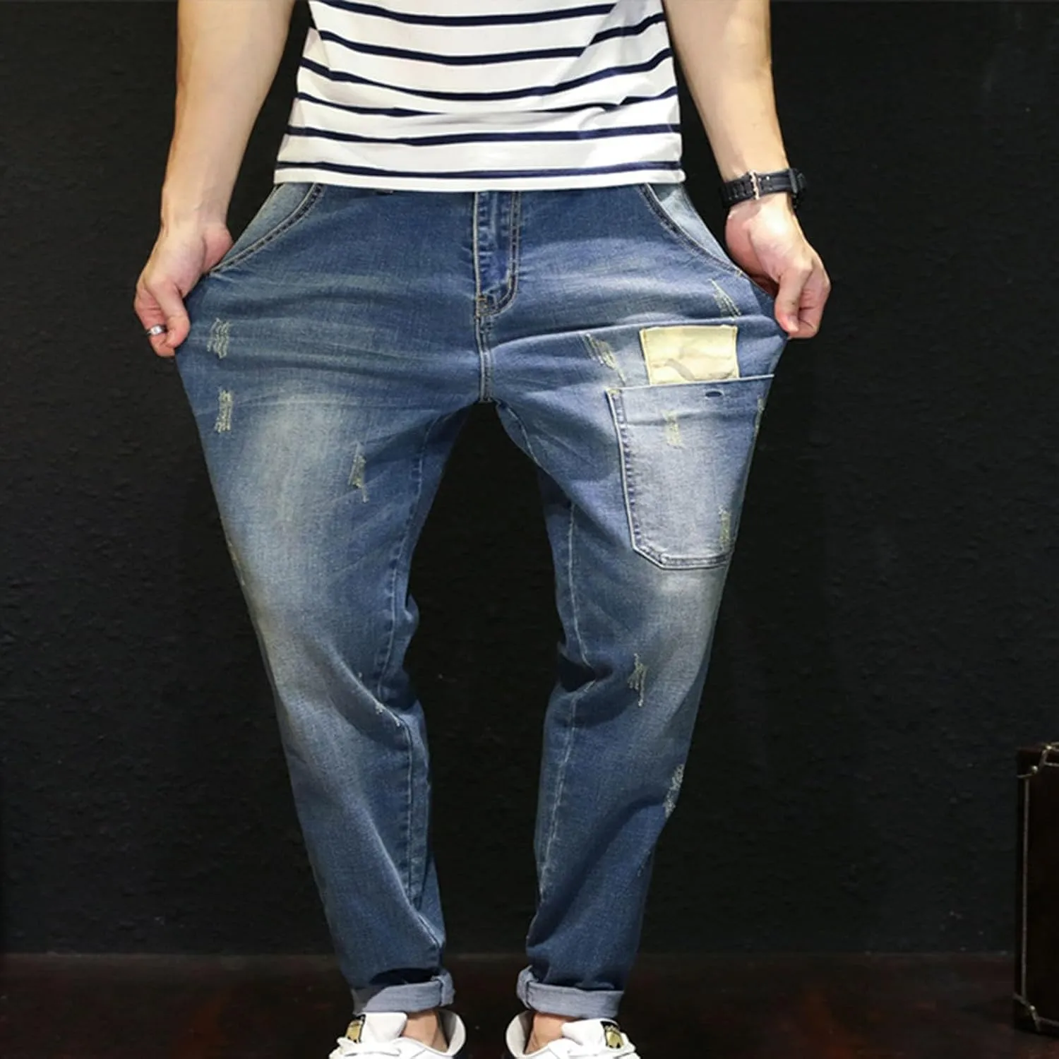 GIERIDUC Mens Casual Pants Relaxed Fit Mens Size Medium Athletic Pants Slim Fit Waterproof Trousers Loose Corduroy Trousers