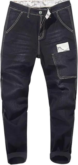 GIERIDUC Mens Casual Pants Relaxed Fit Mens Size Medium Athletic Pants Slim Fit Waterproof Trousers Loose Corduroy Trousers