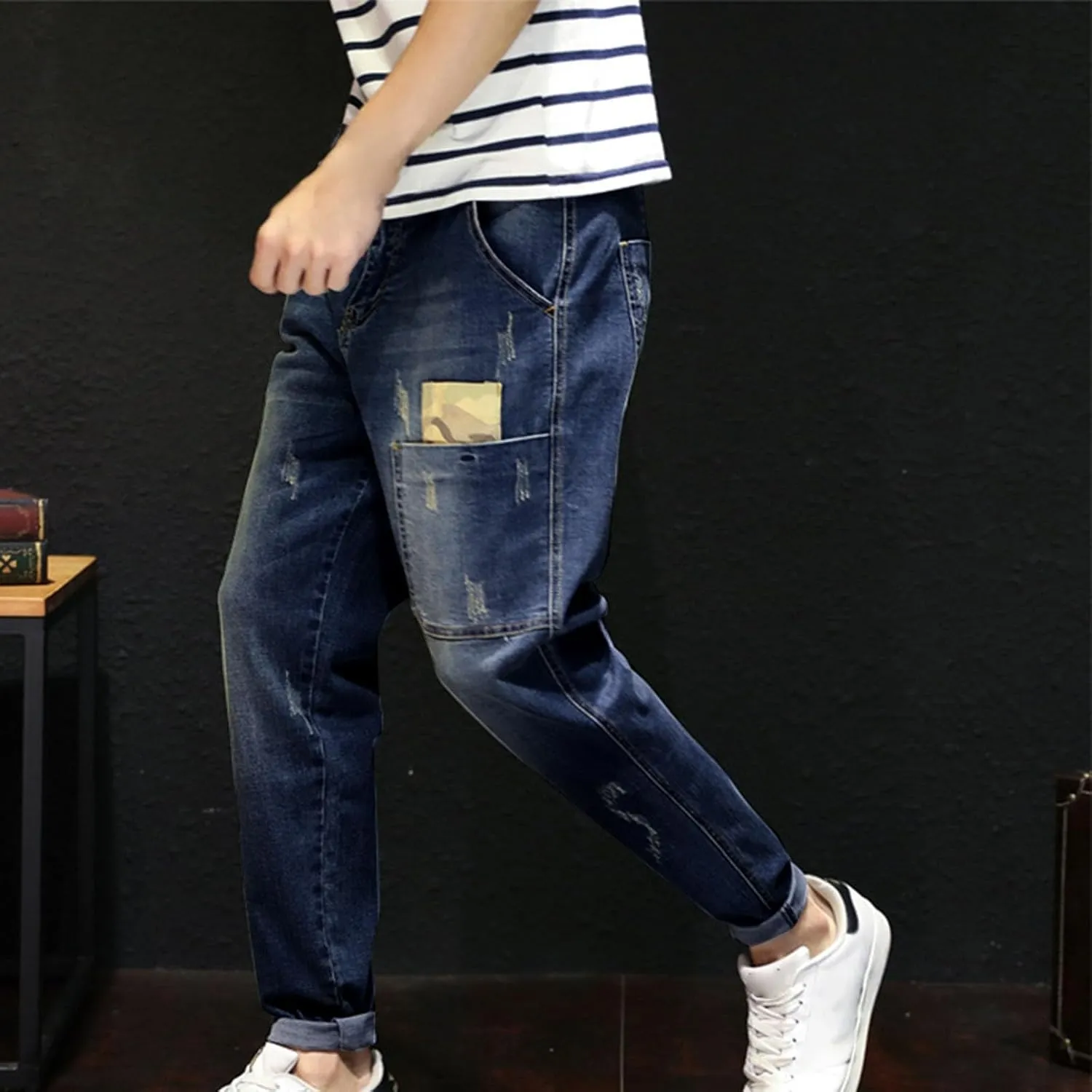 GIERIDUC Mens Casual Pants Relaxed Fit Mens Size Medium Athletic Pants Slim Fit Waterproof Trousers Loose Corduroy Trousers