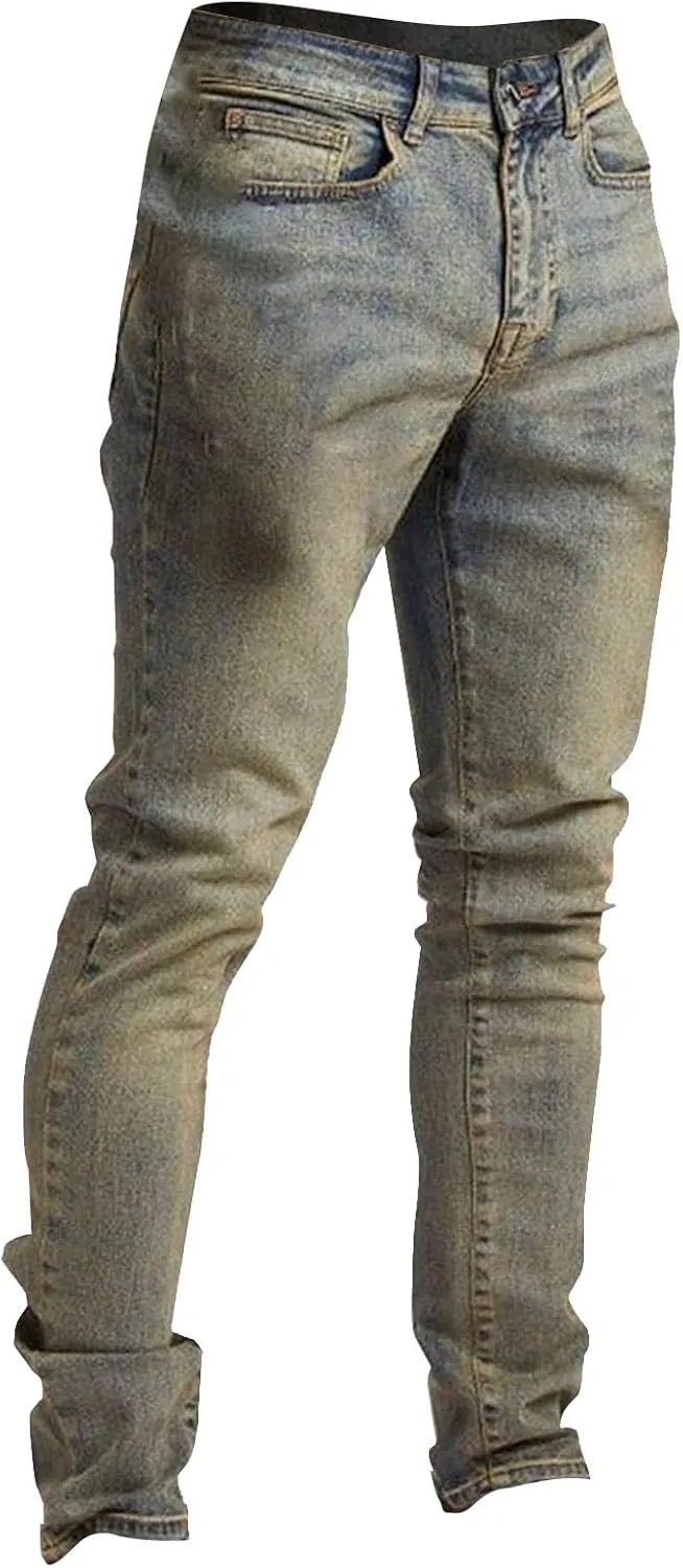 GIERIDUC Mens Casual Pants Relaxed Fit Mens Size Medium Athletic Pants Slim Fit Waterproof Trousers Loose Corduroy Trousers