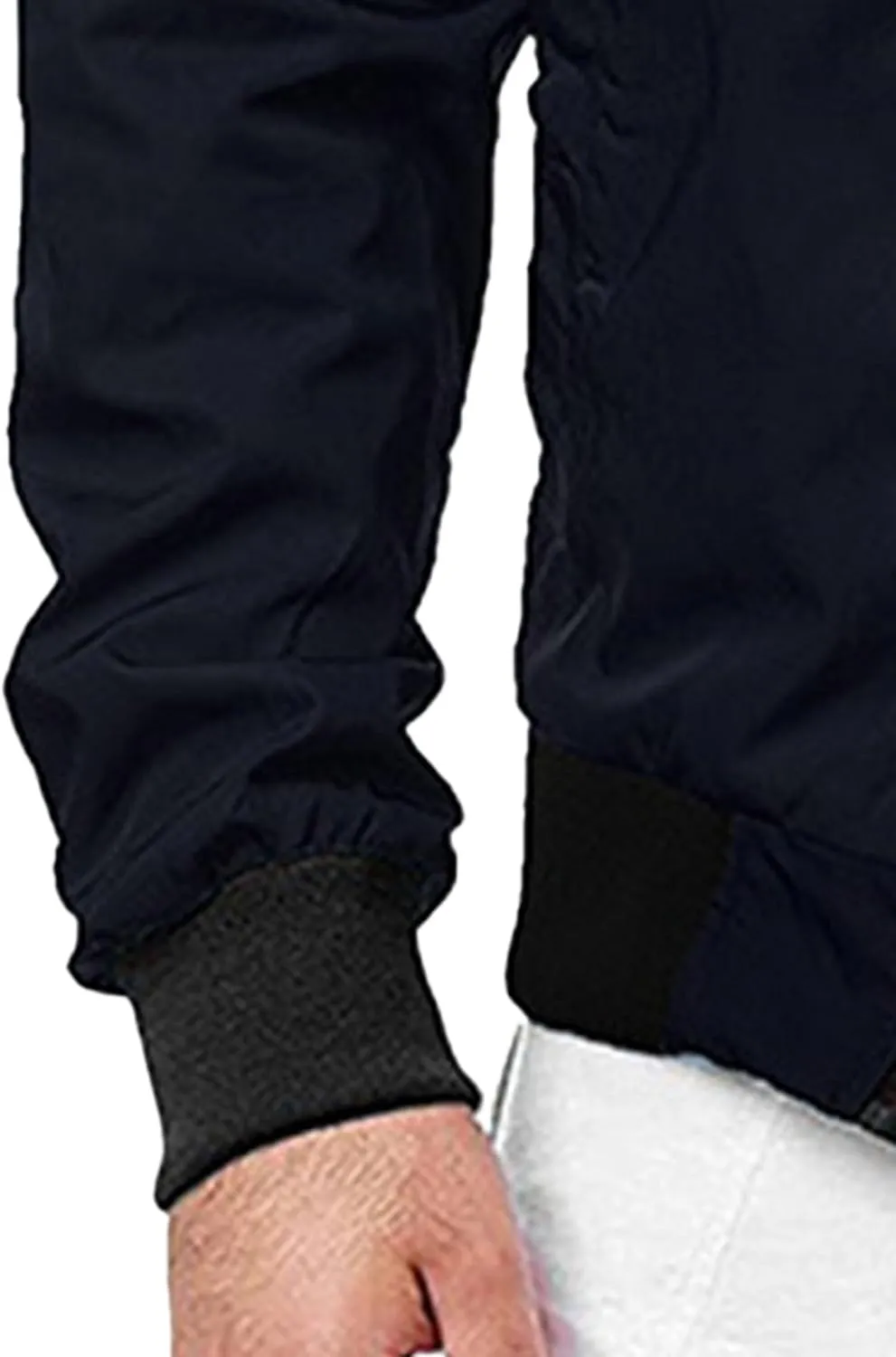 JEShifangjiusu Men's Lightweight Bomber Jackets Casual Summer Windbreaker Outdoor Golf Fashion Coat Slim Fit Flight Jacket