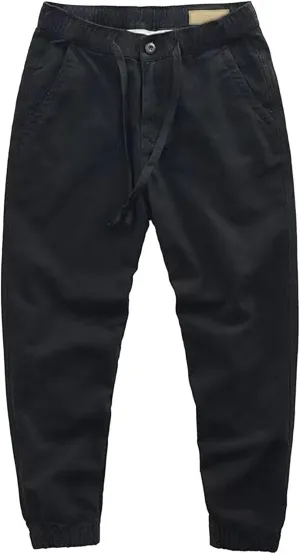 JEShifangjiusu Mens Pants Cargo Joggers Sweatpants Lightweight Casual Workout Hiking Pants Slim Chino Trousers With Pockets