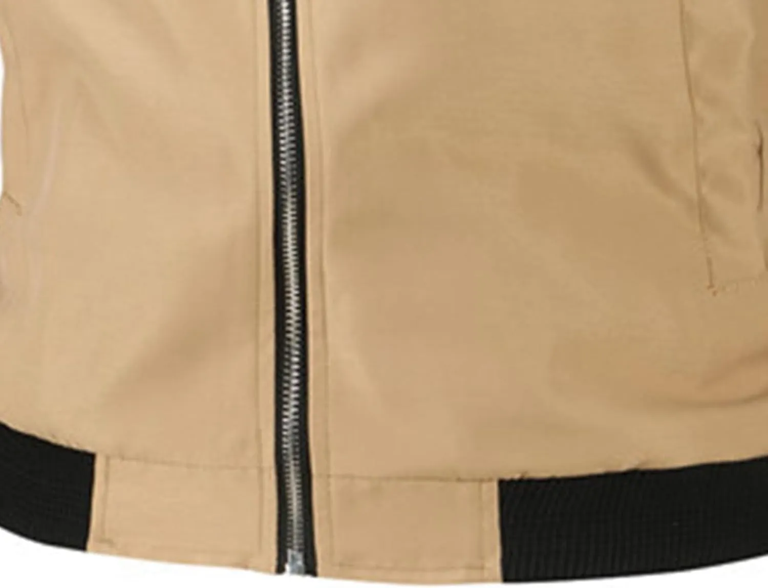 JEsilunmaMY Men's Stand Collar Casual Bomber Jacket Full Zipper Lightweight Varsity Jackets Windproof Windbreaker Jackets
