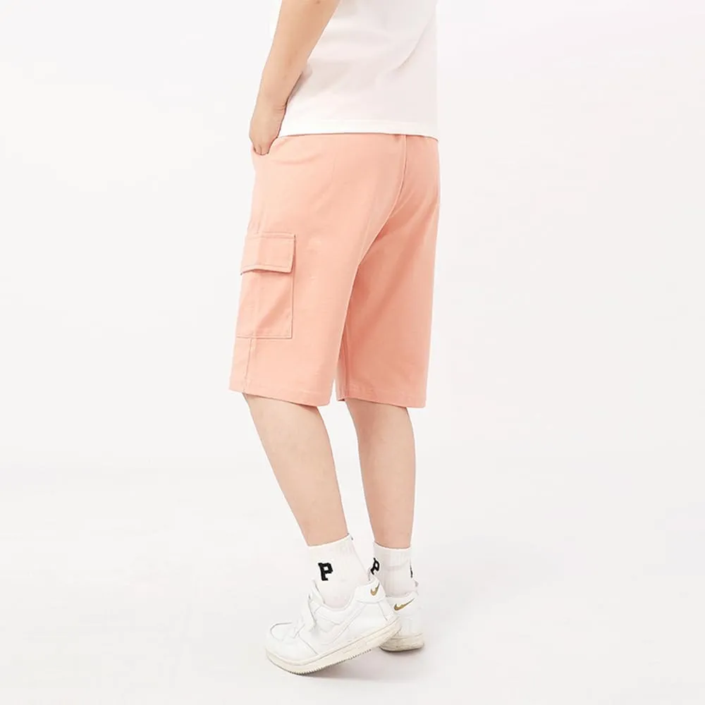 KISBINI Boys' Girls' Shorts Pull On Sweat Cargo Shorts for Kids
