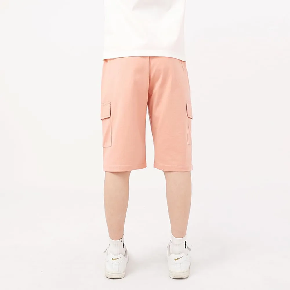 KISBINI Boys' Girls' Shorts Pull On Sweat Cargo Shorts for Kids