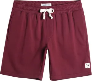maamgic Mens Sweat Shorts 7" Above Knee Workout Gym Shorts Lounge Shorts with Zipper Pockets
