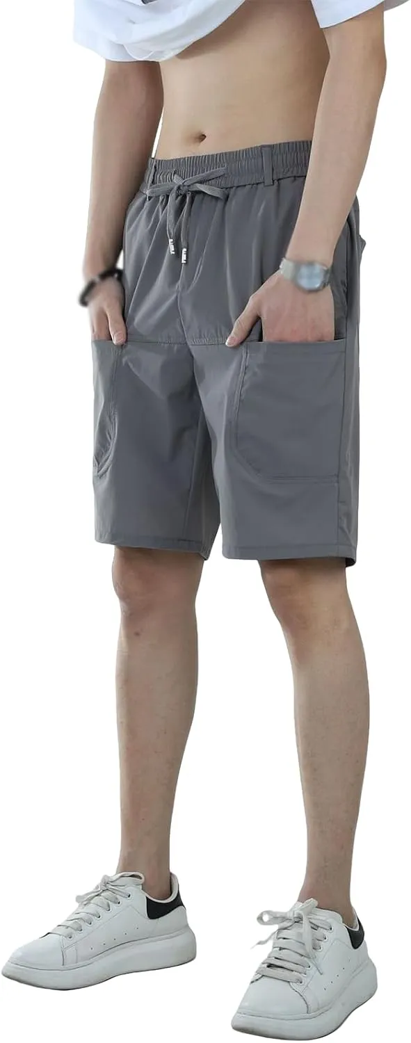 Mencomfy Cargo Pants Multipants - High Stretch Multi-Pocket Durable Cargo Pants
