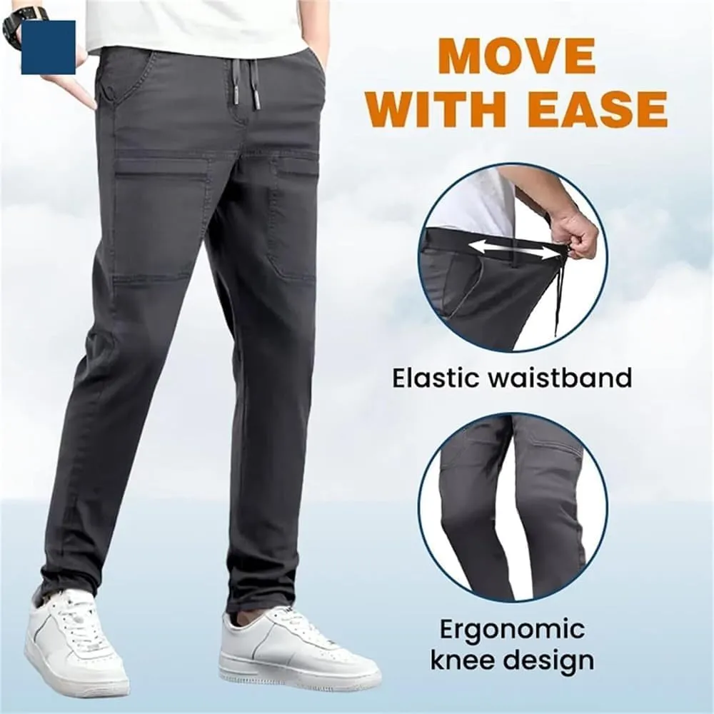 Mencomfy Cargo Pants,Multipants - high Stretch Multi-Pocket Durable Cargo Pants