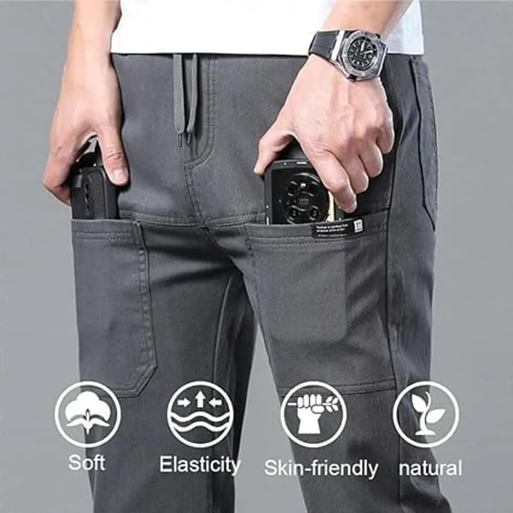 Mencomfy Cargo Pants,Multipants - high Stretch Multi-Pocket Durable Cargo Pants