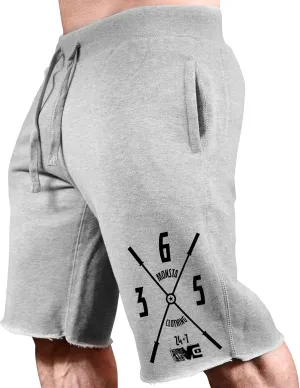 Men's Bodybuilding Workout (24/7/365) Gym Sweat Shorts