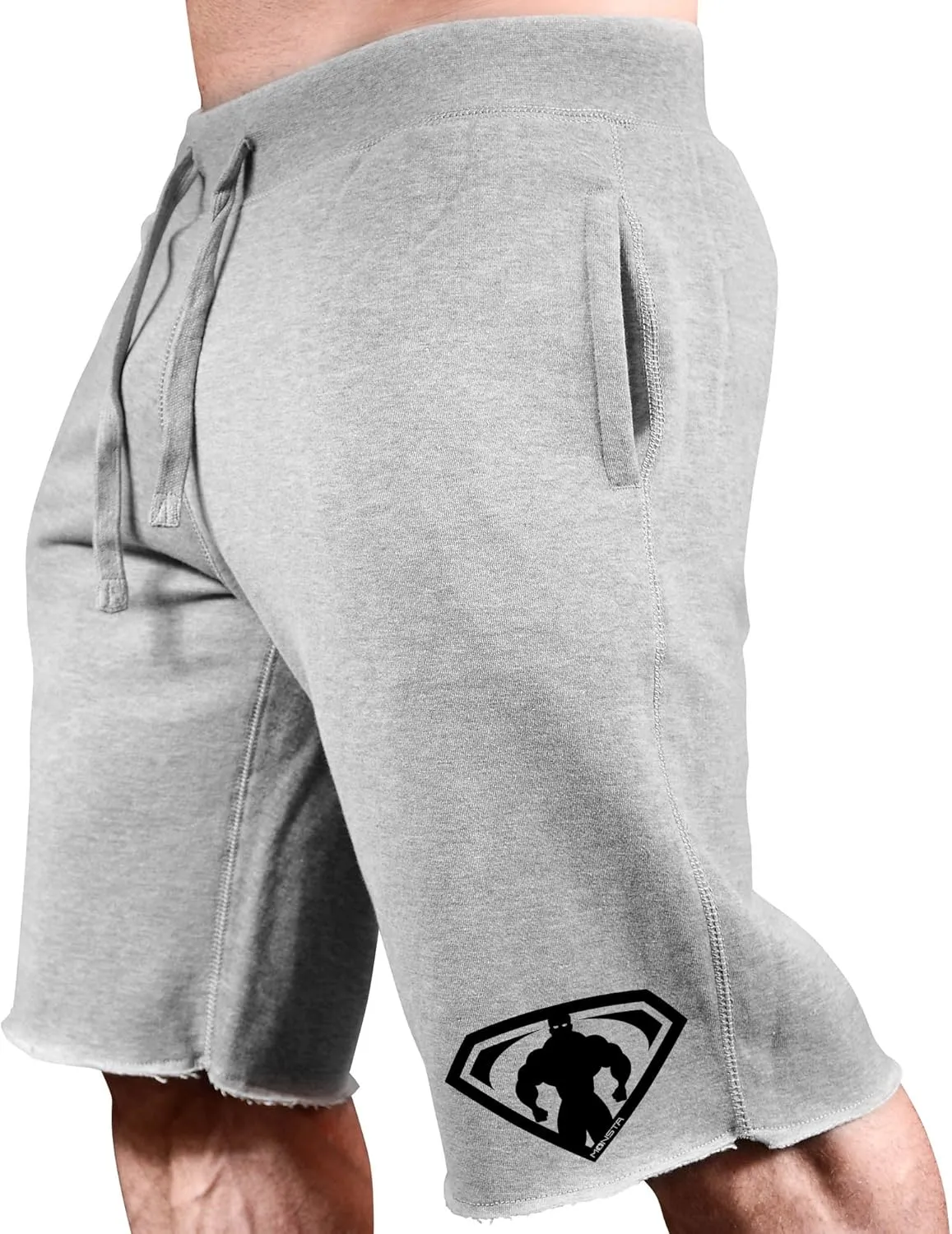 Men's Bodybuilding Workout (MuscleSymbol) Gym Sweat Shorts