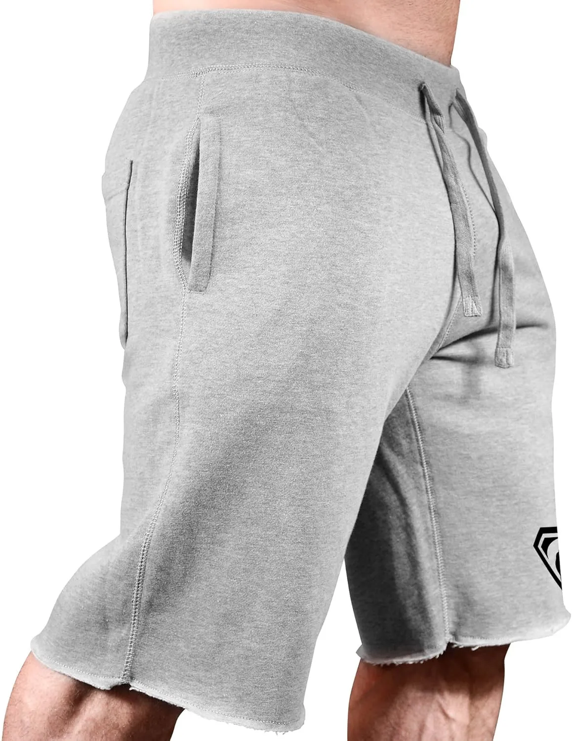 Men's Bodybuilding Workout (MuscleSymbol) Gym Sweat Shorts