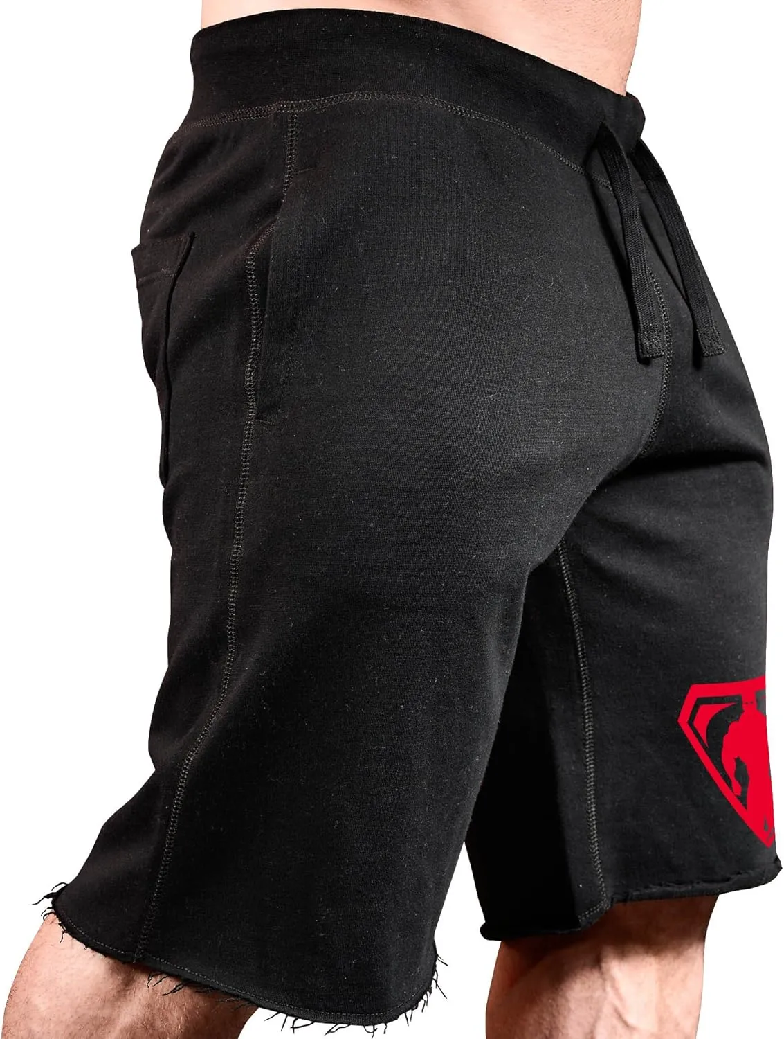 Men's Bodybuilding Workout (MuscleSymbol) Gym Sweat Shorts