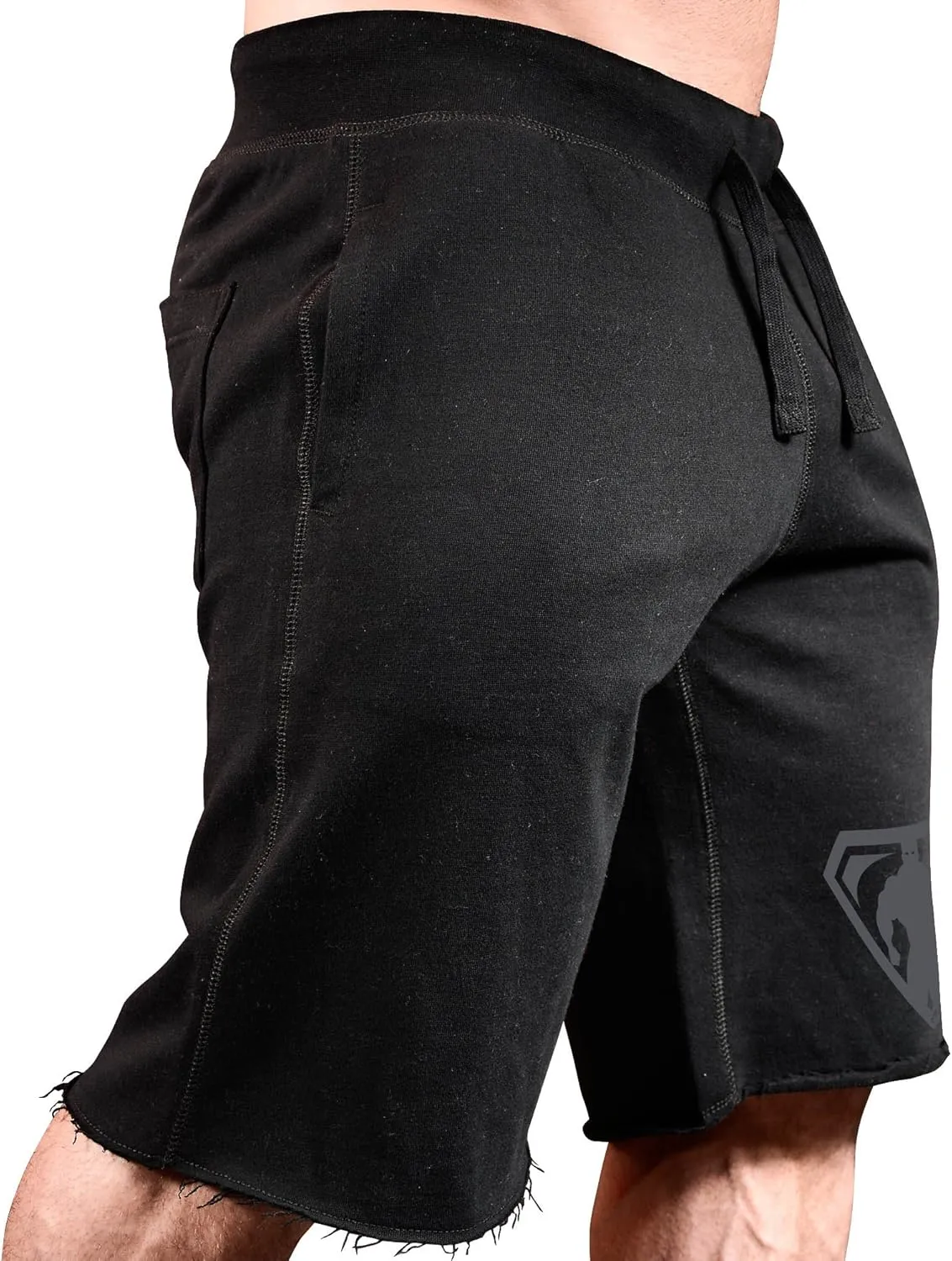 Men's Bodybuilding Workout (MuscleSymbol) Gym Sweat Shorts