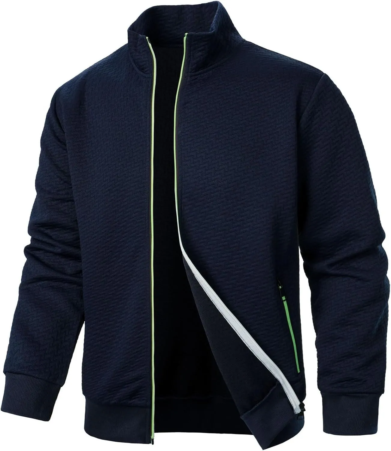 Men's Bomber Jacket Lightweight Casual Stylish Light Flight Jacket Breathable Windbreaker Varsity Jackets