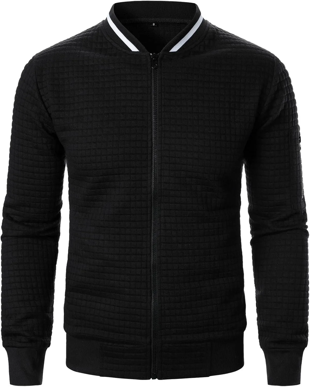 Men's Bomber Jacket Lightweight Casual Stylish Light Flight Jacket Breathable Windbreaker Varsity Jackets