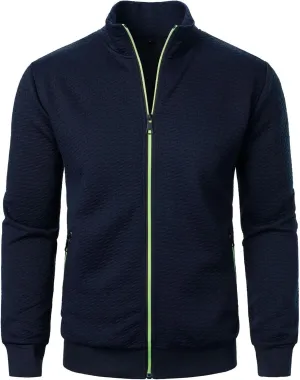 Men's Bomber Jacket Lightweight Casual Stylish Light Flight Jacket Breathable Windbreaker Varsity Jackets