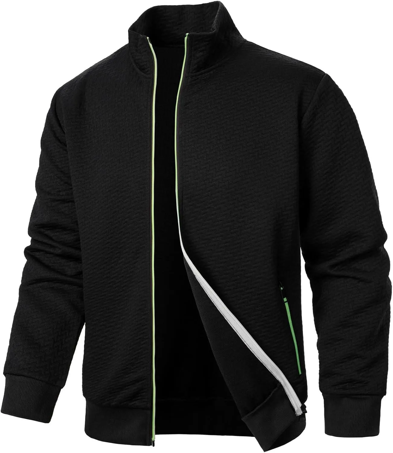 Men's Bomber Jacket Lightweight Casual Stylish Light Flight Jacket Breathable Windbreaker Varsity Jackets