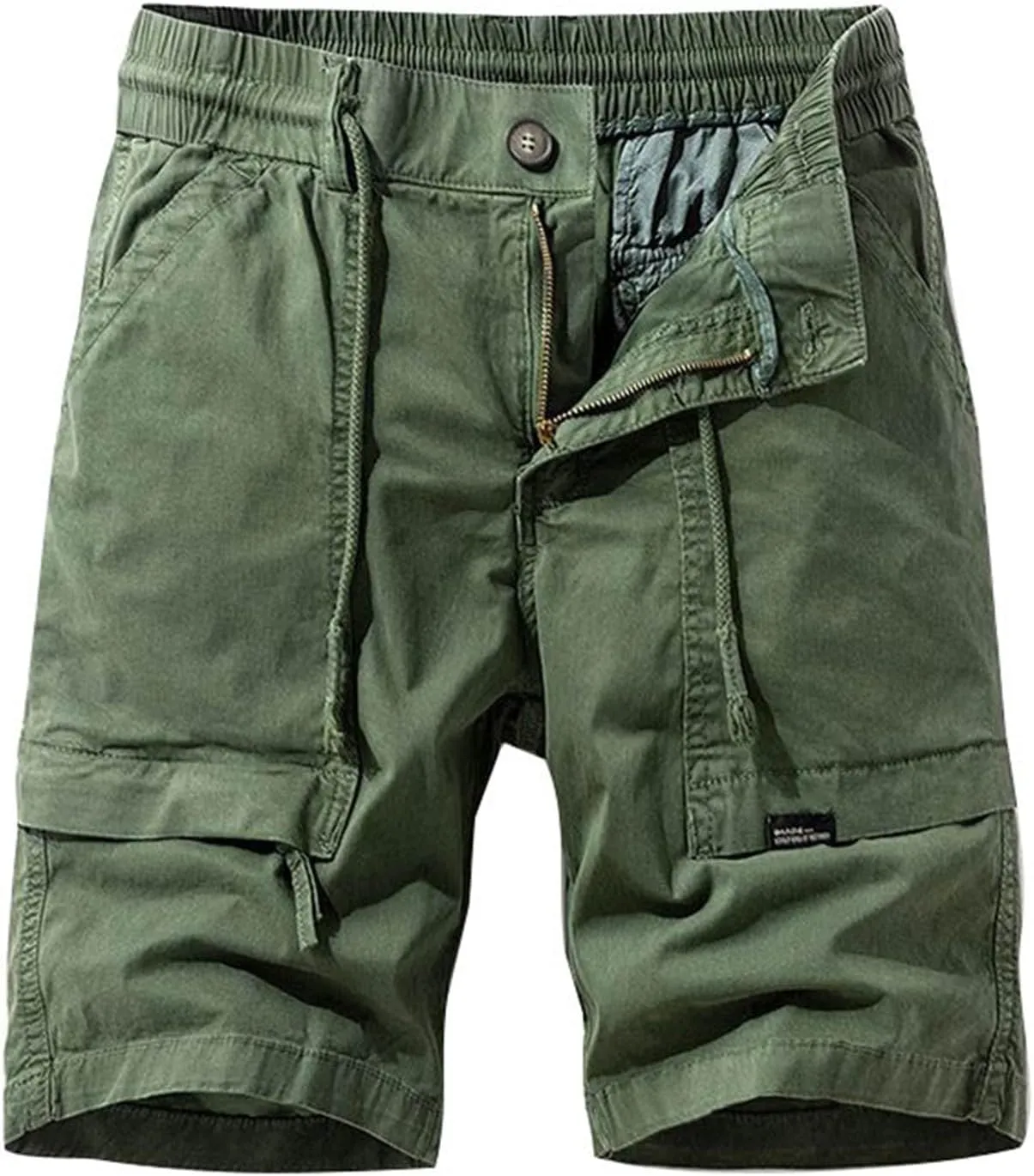 Men's Camo Cargo Shorts Relaxed Fit Multi-Pocket Outdoor Camouflage Cargo Shorts Cotton Outdoor Twill Camo Shorts