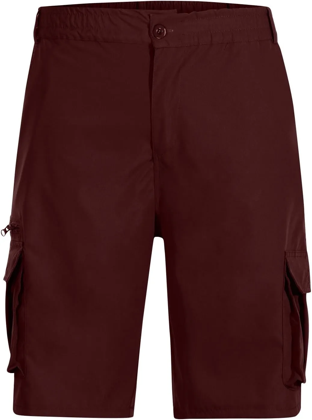 Mens Cargo Shorts Drawstring Elastic Waist Cargo Shorts Casual Loose Fit Lightweight Multi-Pockets Cargo Pants 2024