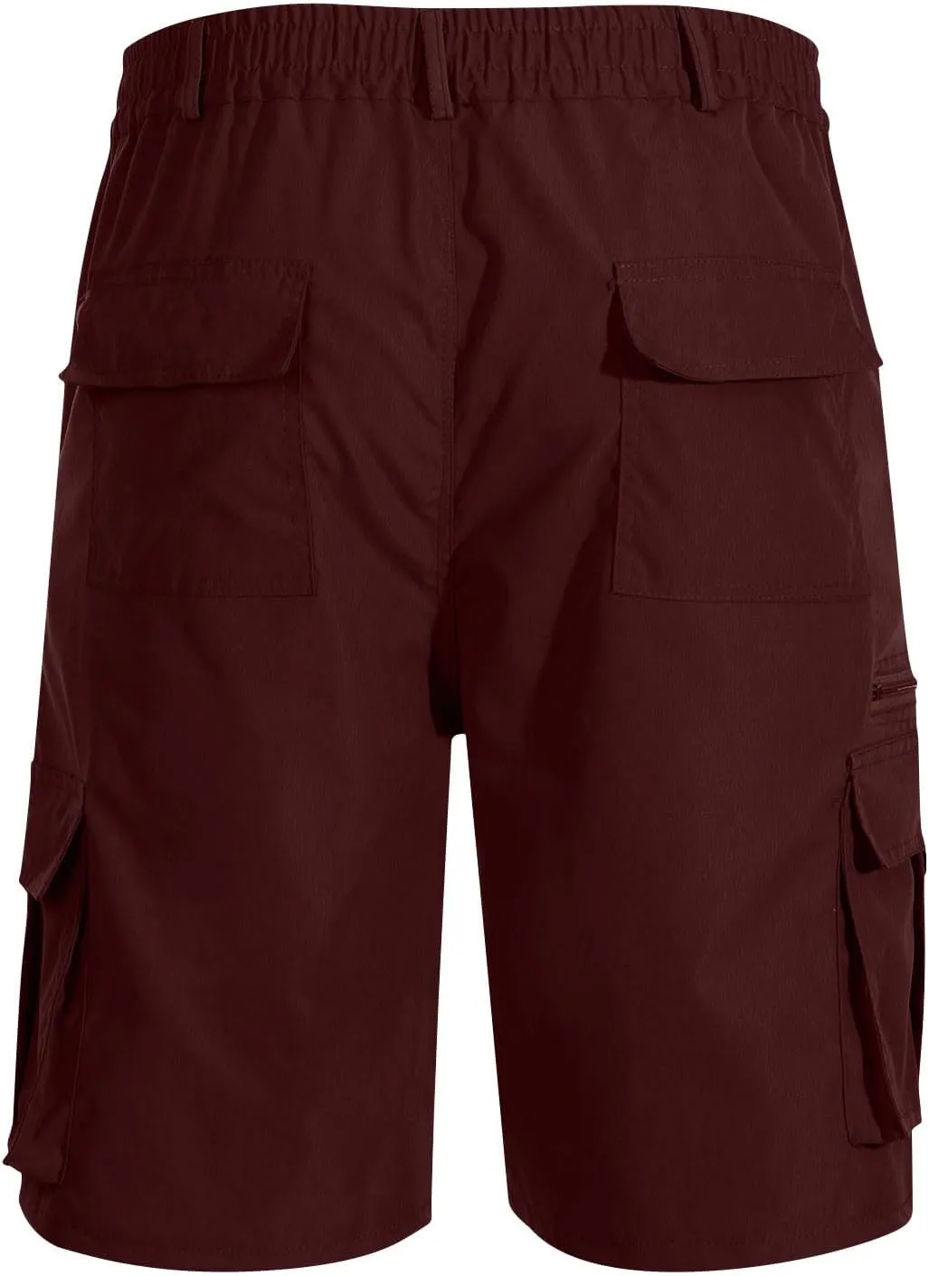 Mens Cargo Shorts Drawstring Elastic Waist Cargo Shorts Casual Loose Fit Lightweight Multi-Pockets Cargo Pants 2024
