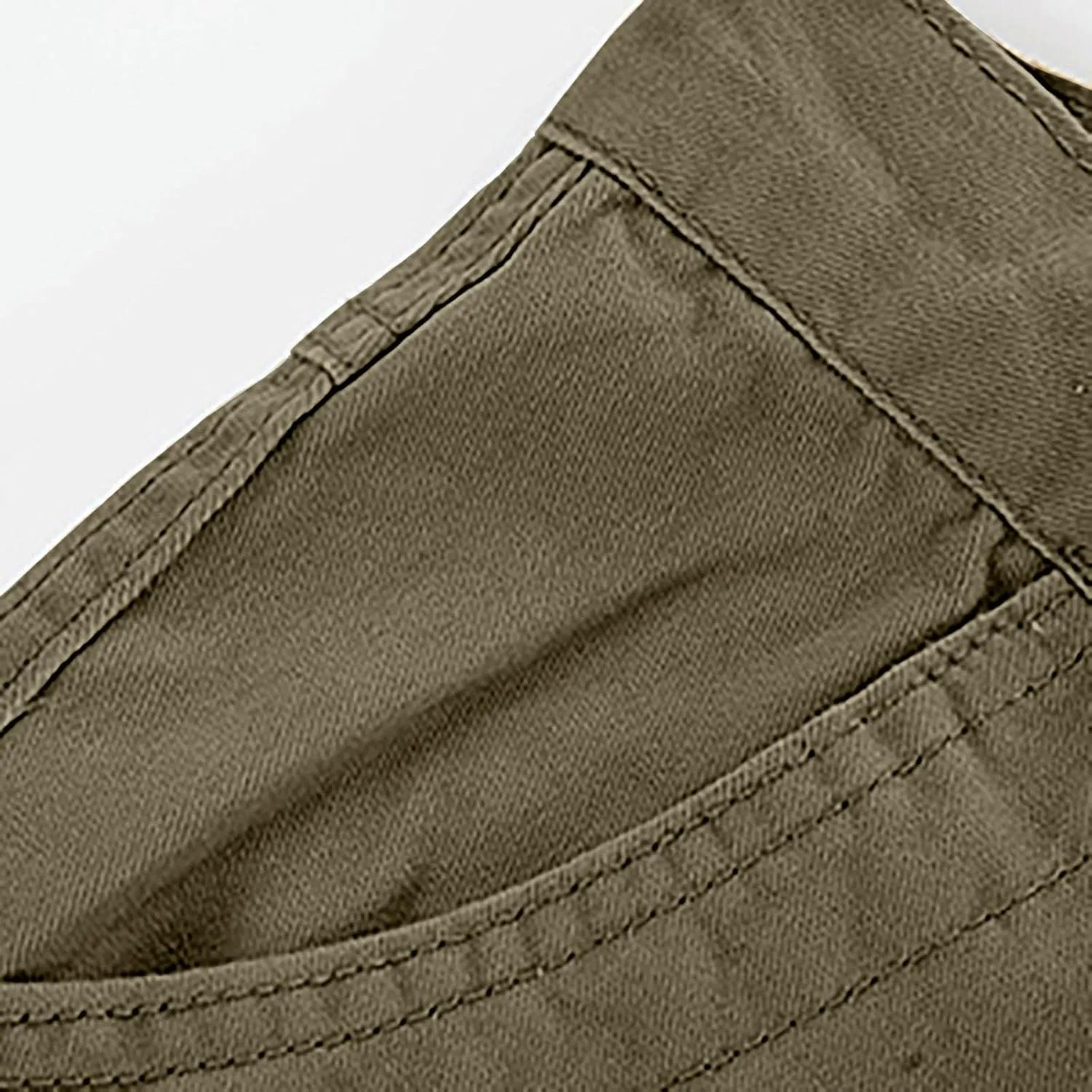 Men's Casual Cargo Pants Zipper Middle Waist Denim Long Pants Mens Loose Cargo Pants Men's Camo Cargo Pants