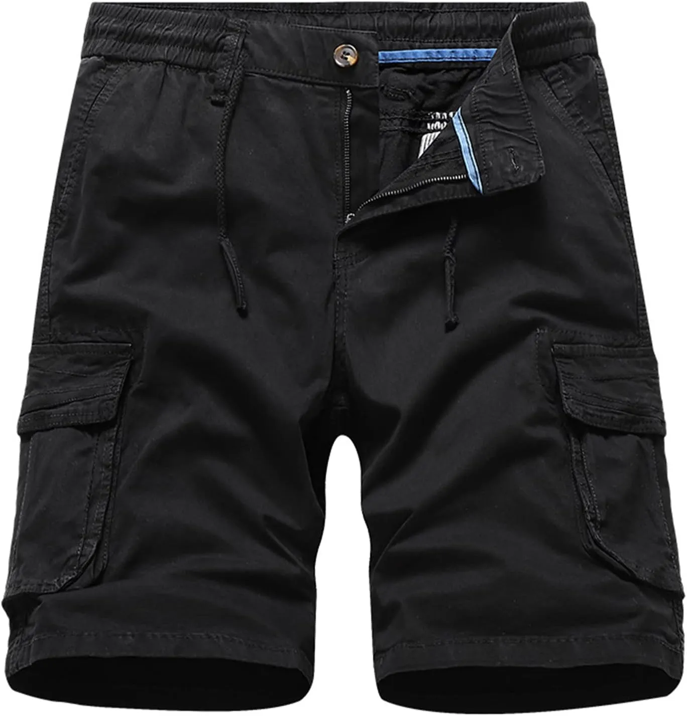 Men's Classic Relaxed Fit Cargo Short Work Short for Outdoor Short Classic Cargo Stretch Short with Shorts Cargo